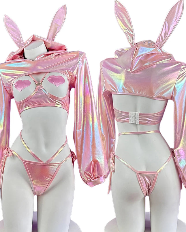 Pink Laser Bunny
