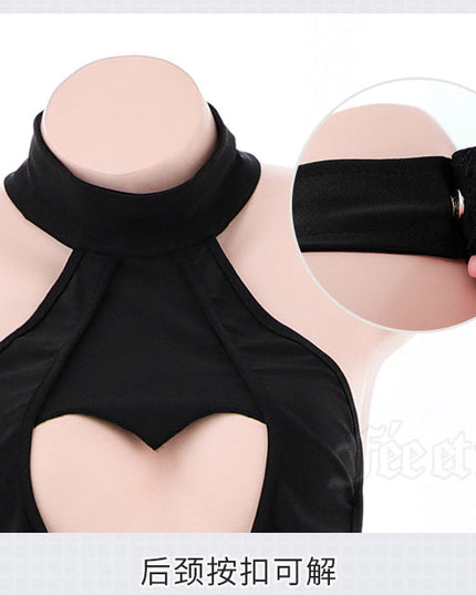 Black Heart Qipao
