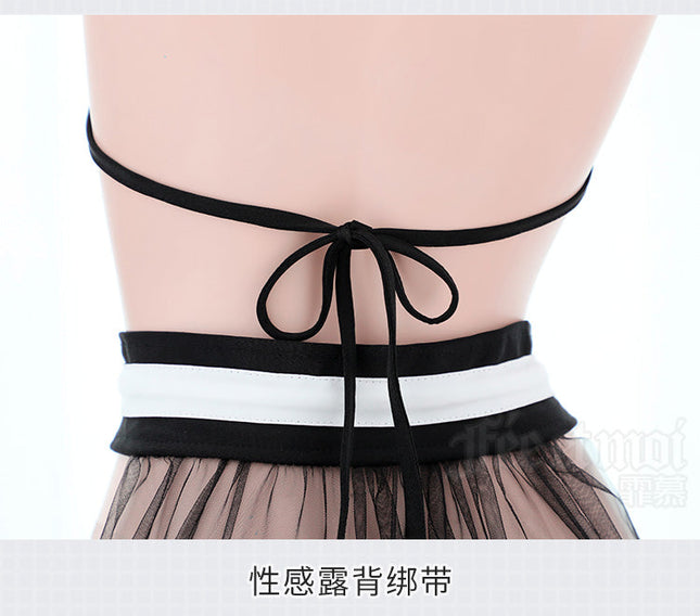 Qipao Corazón Negro 